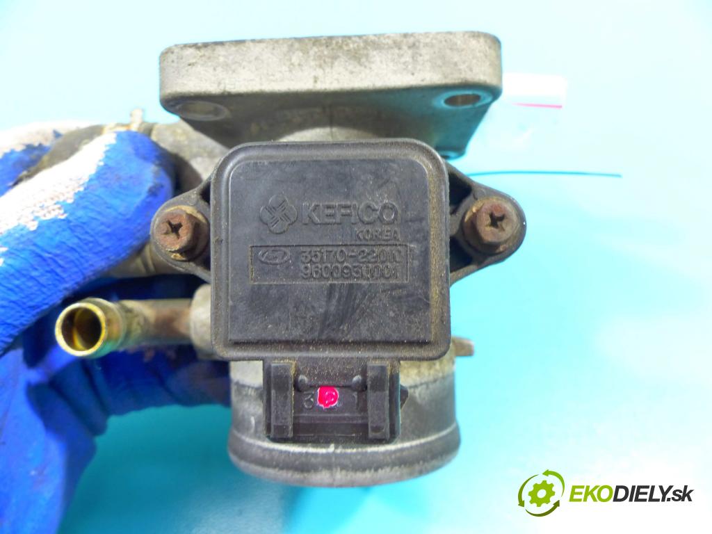 Hyundai Accent I 1994-1999 1.5 12v 84KM manual 62 kW 1495 cm3 4- klapka 35170-22010 (Škrtiace klapky)
