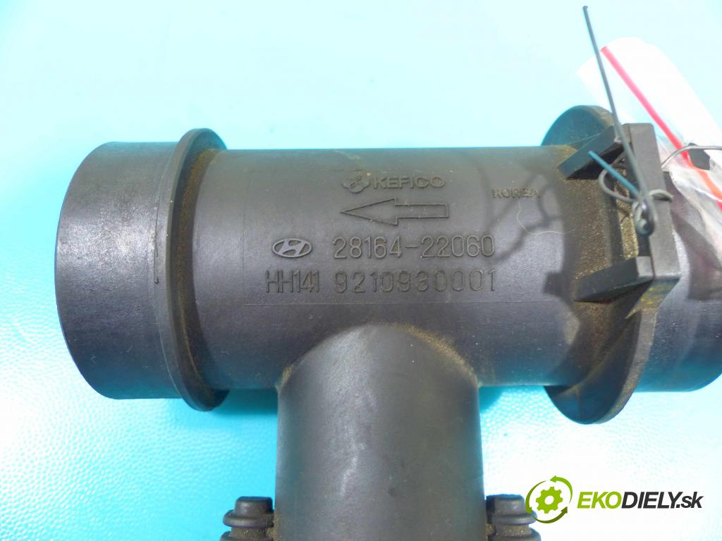Hyundai Accent I 1994-1999 1.5 12v 84KM manual 62 kW 1495 cm3 4- průtokoměr: 28164-22060 (Váhy vzduchu)