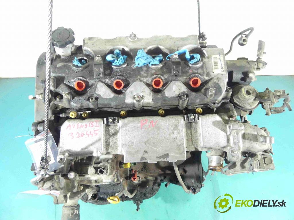 Toyota Avensis I T22 1997-2003 2.0 D4D 110 HP manual 81 kW 1995 cm3 5- motor diesla 1CD