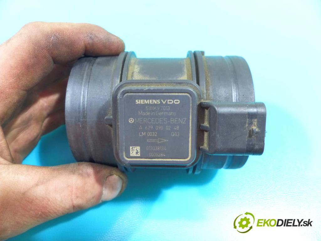 Mercedes GL I X164  2006-2012 4.0 CDI 306KM automatic 225 kW 3996 cm3 5- průtokoměr: 5WK97013 (Váhy vzduchu)