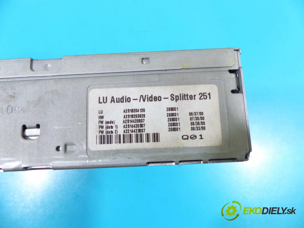 Mercedes GL I X164  2006-2012 4.0 CDI 306KM automatic 225 kW 3996 cm3 5- Menič: cd A2518204126 (CD meniče)