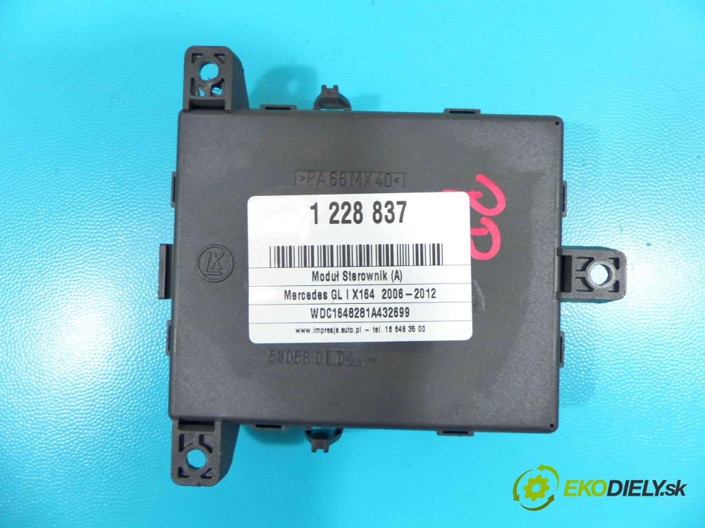 Mercedes GL I X164  2006-2012 4.0 CDI 306KM automatic 225 kW 3996 cm3 5- modul riadiaca jednotka A1648205985 (Ostatné)