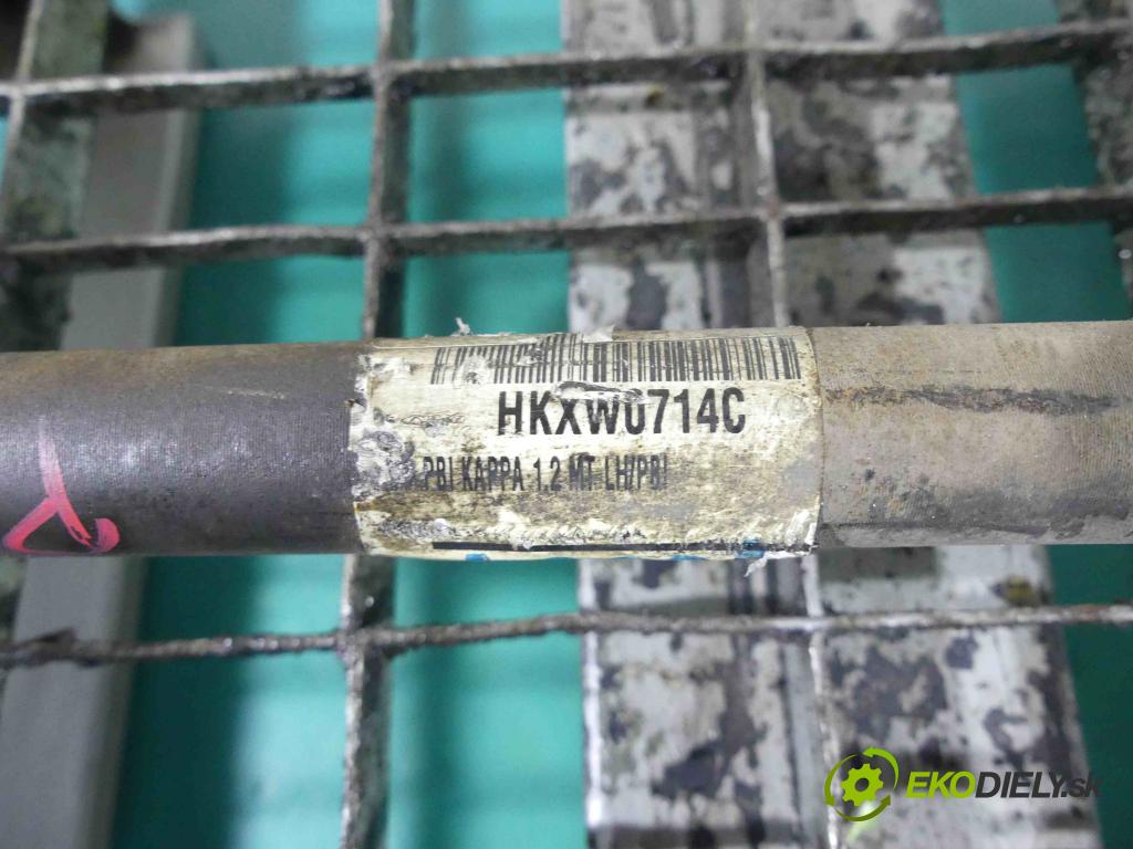 Hyundai I20 I 2008-2014 1.2 16v 77 HP manual 57 kW 1248 cm3 3- poloos ľavé HKXW0714C (Poloosy)