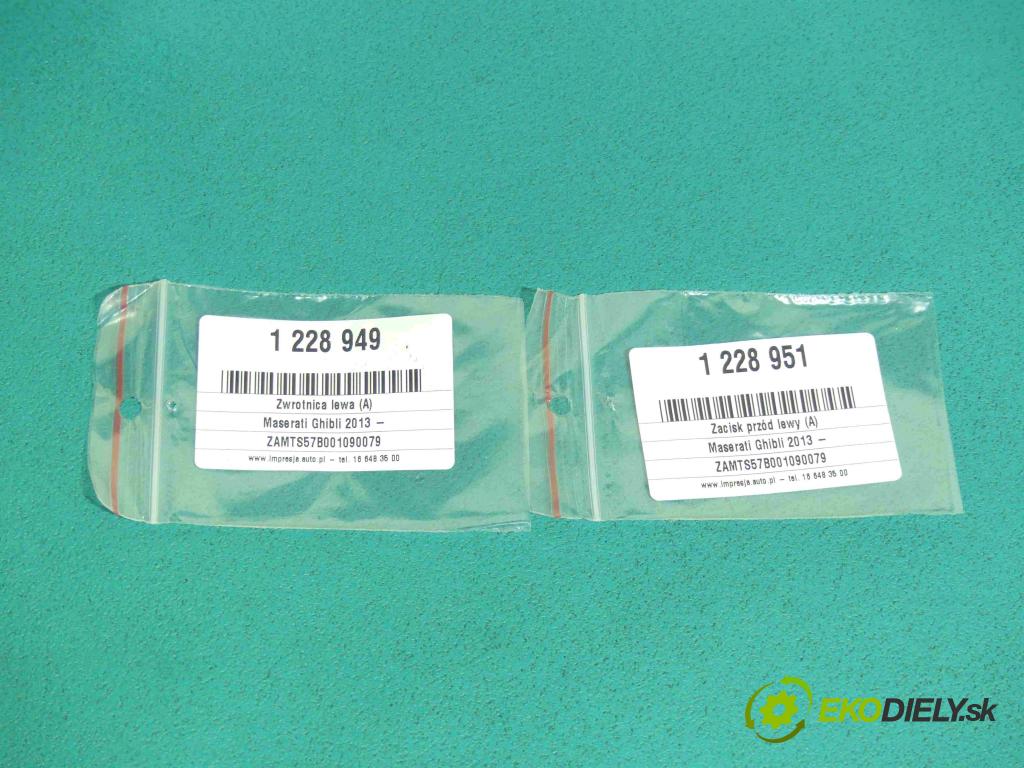 Maserati Ghibli 2013 - 3.0 V6 diesel: 275 HP automatic 202 kW 2987 cm3 4- náboj ľavé 670004761 (Náboje)