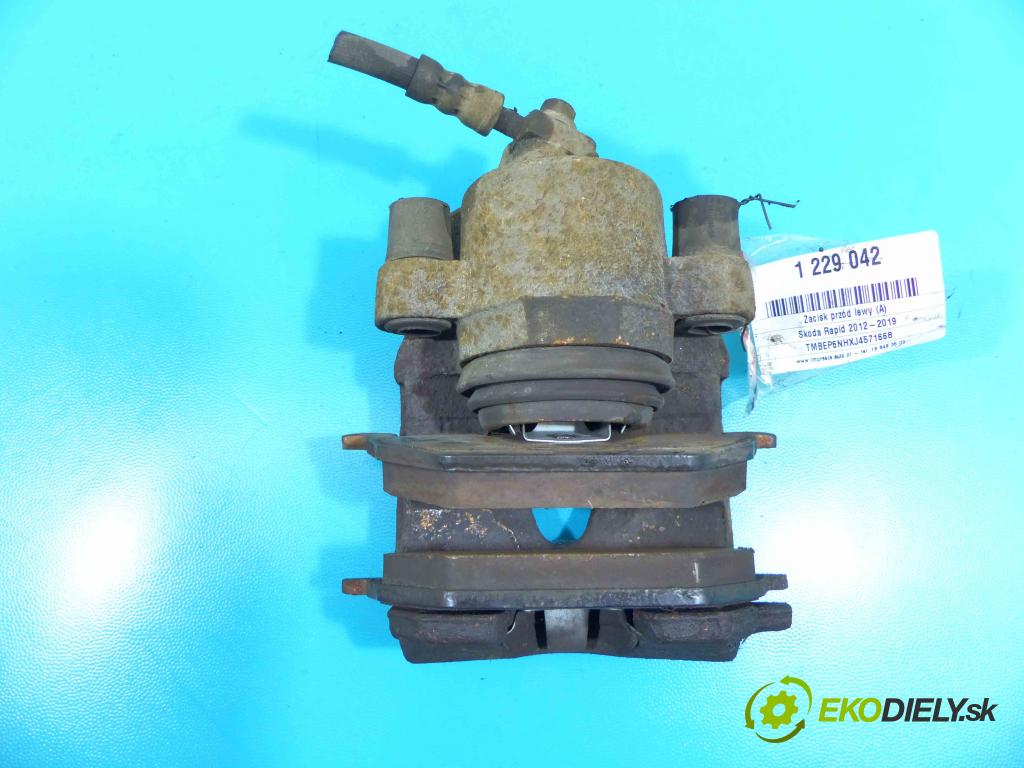 Skoda Rapid 2012-2019 1.0 TSI 95 HP manual 70 kW 999 cm3 5- brzdič predné ľavý  (Ostatné)