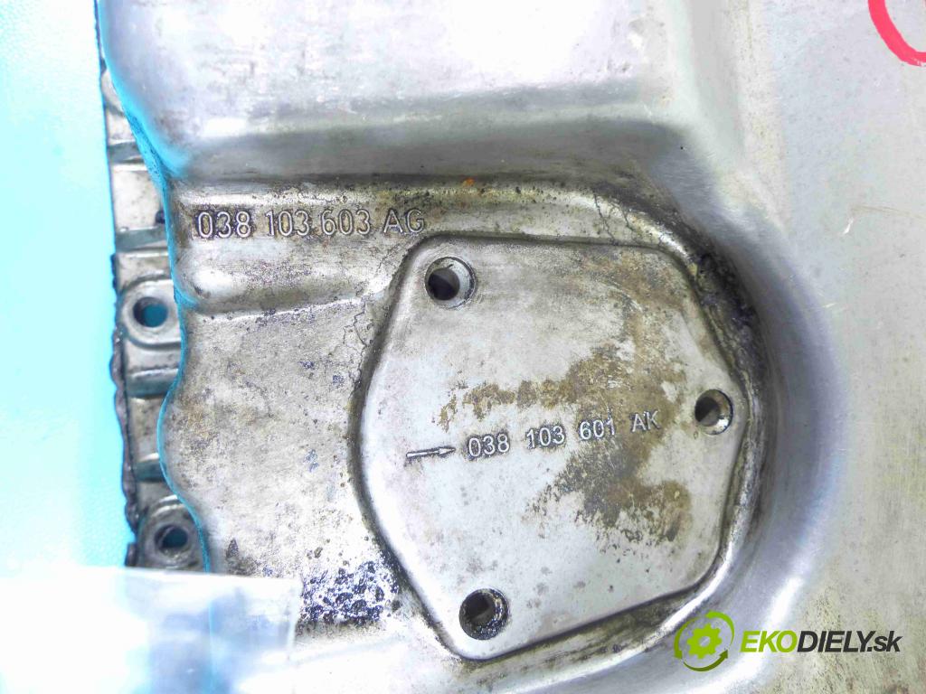 Seat Altea 1.9 tdi 105 HP manual 77 kW 1896 cm3 5- vaňa olejová BJB (Olejové vane)