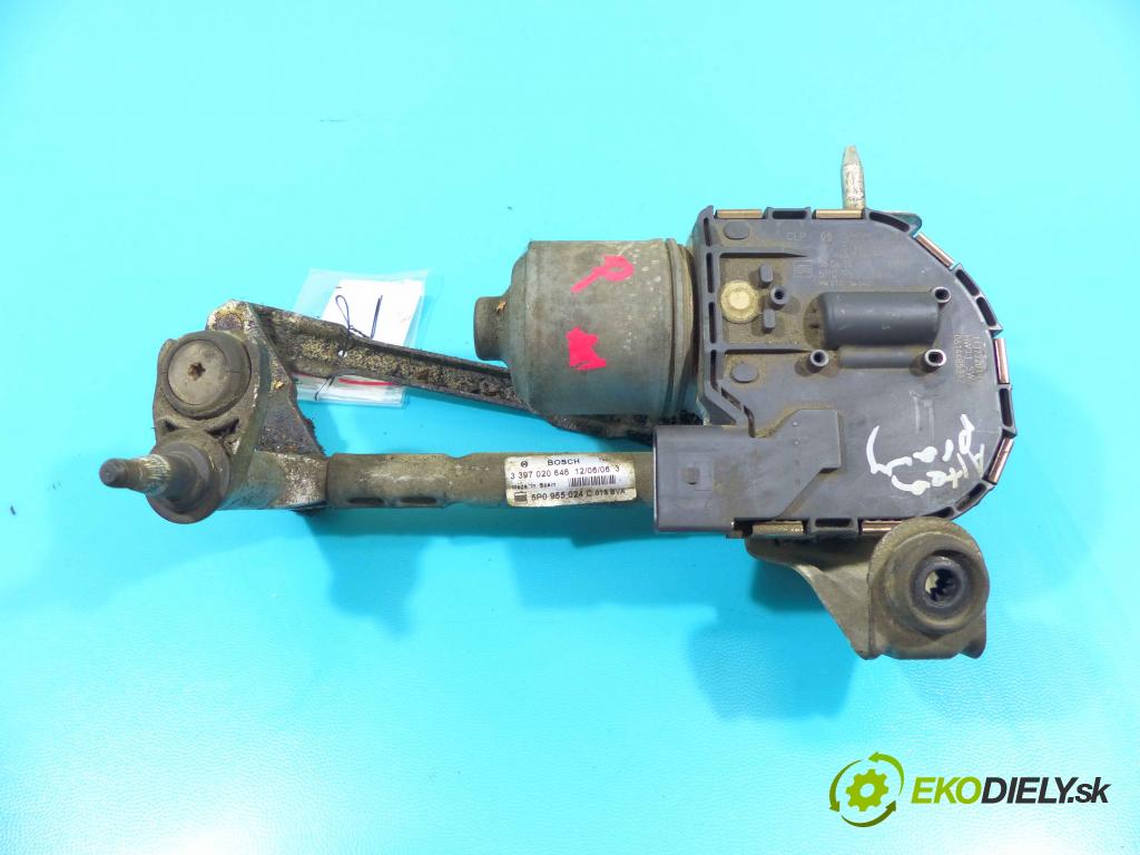 Seat Altea 1.9 tdi 105 HP manual 77 kW 1896 cm3 5- motor stieračov predné 0390241759