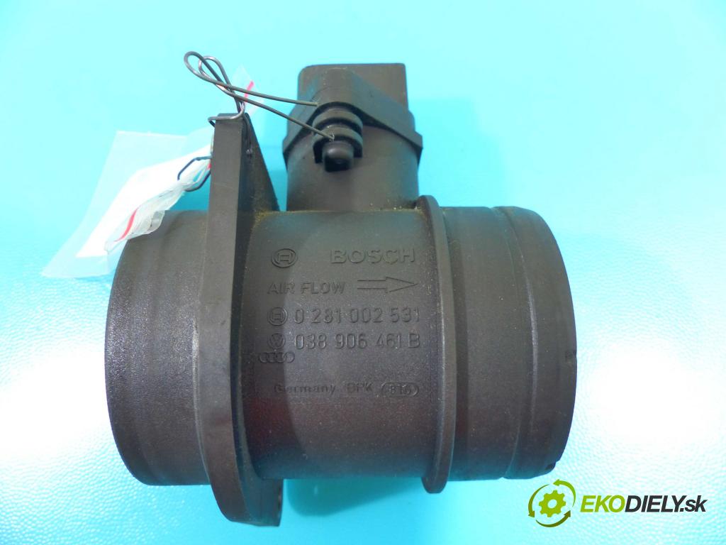 Seat Altea 1.9 tdi 105 HP manual 77 kW 1896 cm3 5- průtokoměr: 0281002531 (Váhy vzduchu)