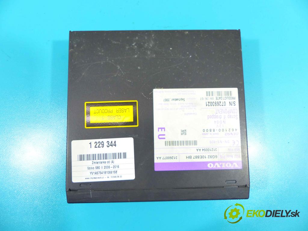 Volvo S80 II 2006-2016 2.0d 136 HP manual 100 kW 1997 cm3 4- Menič: cd 31210054AA (CD meniče)