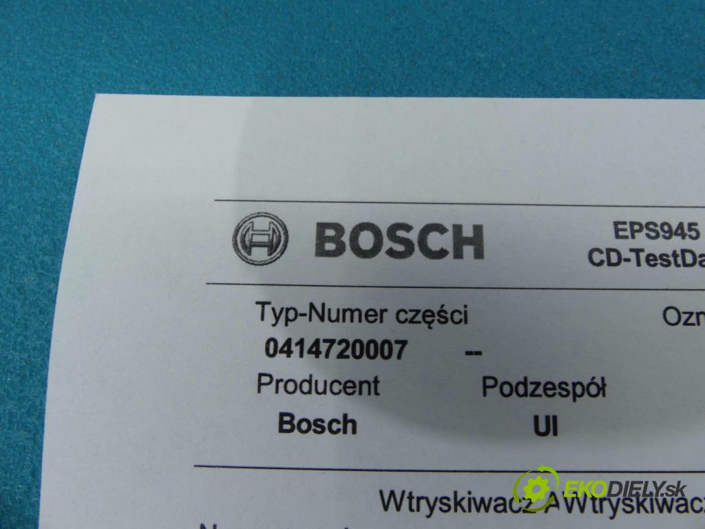 Audi A6 C5 1997-2004 1.9 tdi 116 HP manual 85 kW 1896 cm3 4- vstrekovacie čerpadlo 0414720007 (Vstrekovače)