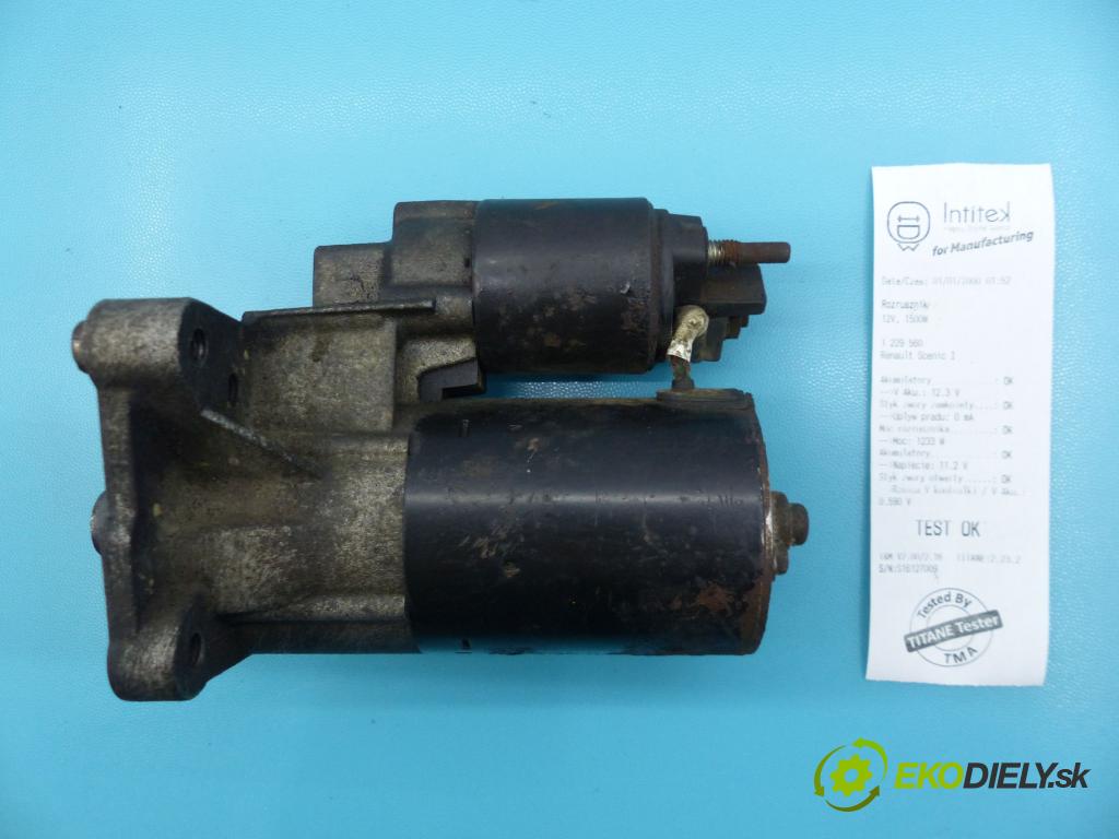 Renault Scenic I 1996-2003 2.0 16v 137 HP manual 101 kW 1998 cm3 5- štartér  (Štartéry)