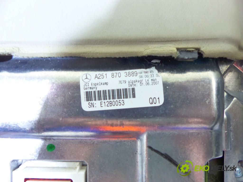 Mercedes GL I X164  2006-2012 4.0 CDI 306KM automatic 225 kW 3996 cm3 5- Zobrazit: A2518703889 (Prístrojové dosky, displeje)