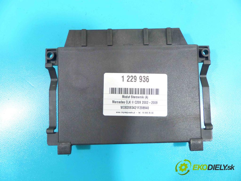 Mercedes CLK II C209 2002-2009 1.8 Kompresor (271940) 163 HP automatic 120 kW 1796 cm3 2- modul riadiaca jednotka A2035454932 (Ostatné)