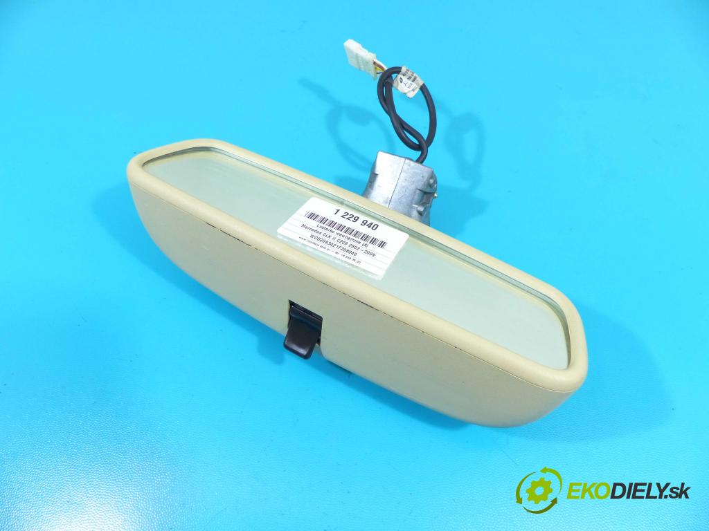 Mercedes CLK II C209 2002-2009 1.8 Kompresor (271940) 163 hp automatic 120 kW 1796 cm3 2- zpětné zrcátko vnitřní  (Světla vnitřní)