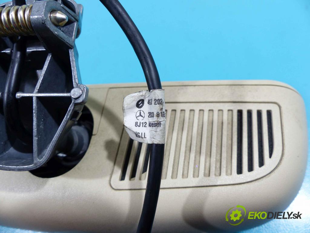 Mercedes CLK II C209 2002-2009 1.8 Kompresor (271940) 163 hp automatic 120 kW 1796 cm3 2- zpětné zrcátko vnitřní  (Světla vnitřní)