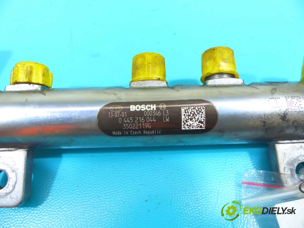 Maserati Ghibli 2013 - 3.0 V6 diesel: 275 HP automatic 202 kW 2987 cm3 4- lišta vstrekovacia 0445216044 (Vstrekovacie lišty)