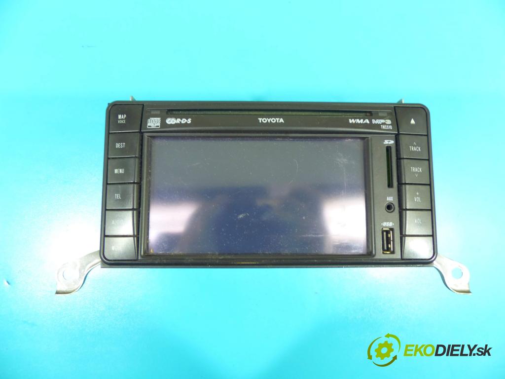 Toyota Avensis III T27 2009-2018 2.0 D4D 126 HP manual 93 kW 1998 cm3 5- Radio továreň: 86113-60V860