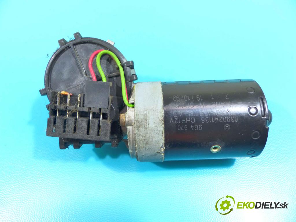 Ford Ka Mk1 1996-2008 1.3 60 HP manual 44 kW 1299 cm3 3- motor stieračov predné 97KG-17B571-AB