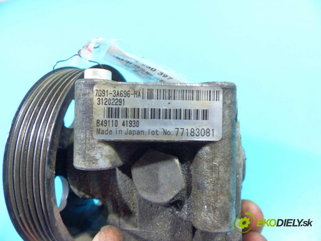 Volvo S80 II 2006-2016 2.0d 136 HP manual 100 kW 1997 cm3 4- čerpadlo posilovač 7G91-3A696-HA (Servočerpadlá, pumpy riadenia)