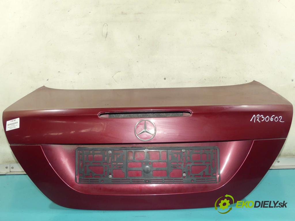 Mercedes CLK II C209 2002-2009 1.8 Kompresor (271940) 163 hp automatic 120 kW 1796 cm3 2- zadní kufrové dveře  (Zadní kapoty)