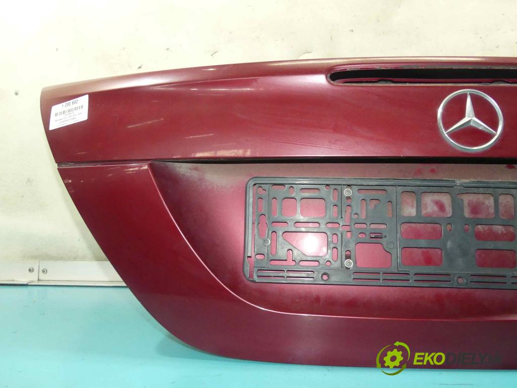 Mercedes CLK II C209 2002-2009 1.8 Kompresor (271940) 163 hp automatic 120 kW 1796 cm3 2- zadní kufrové dveře  (Zadní kapoty)