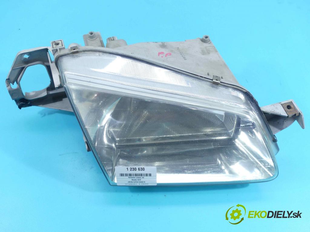 Mazda 323f 1.8 16v 114 HP manual 84 kW 1840 cm3 5- Reflektor: pravý  (Pravé)
