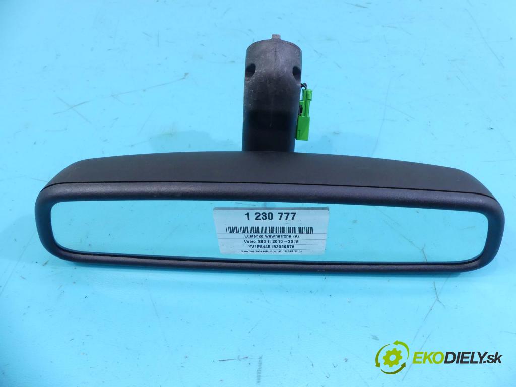 Volvo S60 II 2010-2018 2.0 T 203KM manual 149 kW 1999 cm3 4- zrkadlo uvnitř:  (Spätné zrkadlá vnútorné)