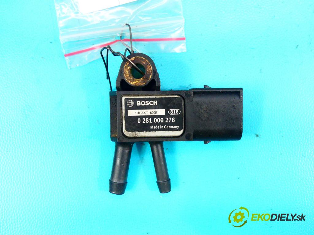 Mercedes GL I X164  2006-2012 4.0 CDI 306KM automatic 225 kW 3996 cm3 5- snímač tlaku 0281006278 (Snímače tlaku)