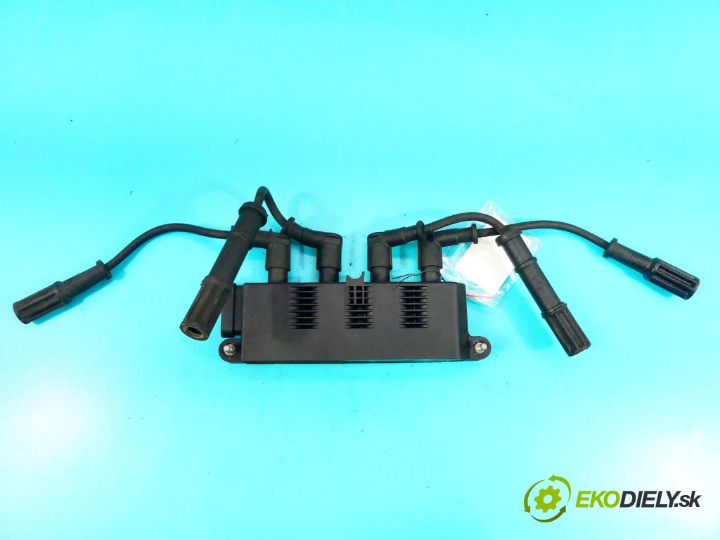 Fiat 500 2007-2020 1.2 69KM manual 51 kW 1242 cm3 3- cievka zapaľovacia 55200112 (Zapaľovacie cievky, moduly)