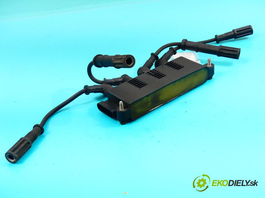 Fiat 500 2007-2020 1.2 69KM manual 51 kW 1242 cm3 3- cievka zapaľovacia 55200112 (Zapaľovacie cievky, moduly)