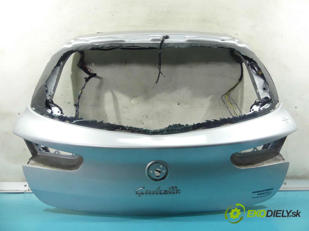 Alfa romeo Giulietta 1.4 T 170 hp manual 125 kW 1368 cm3 5- zadní kufrové dveře  (Zadní kapoty)