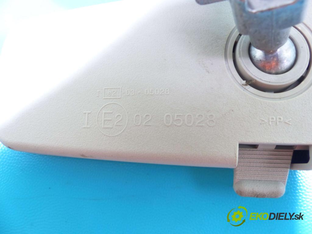 Renault Captur I 2013-2019 0.9 Tce 90 hp manual 66 kW 898 cm3 5- zpětné zrcátko vnitřní  (Světla vnitřní)