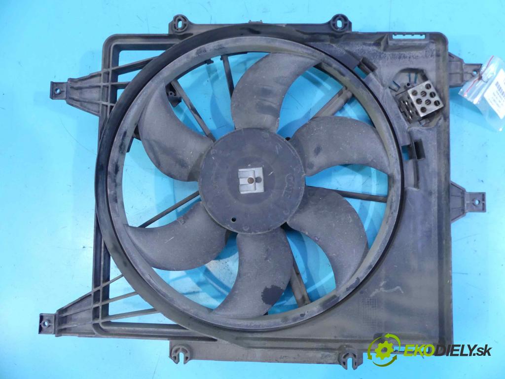 Renault Clio II 1998-2012 1,2.0 16v 75 HP manual 55 kW 1149 cm3 3- Ventilátor chladiča 8240351