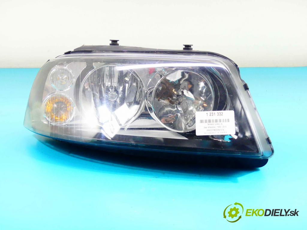 Seat Alhambra I 1996-2010 1.9 tdi 116 HP manual 85 kW 1896 cm3 5- Reflektor: pravý 7M7941016M (Pravé)