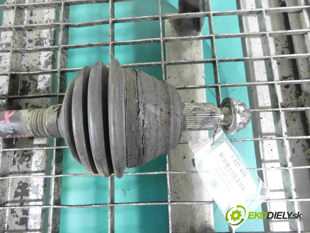 Vw New Beetle 1998-2010 2.0 116 HP manual 85 kW 1984 cm3 3- poloos ľavé  (Poloosy)