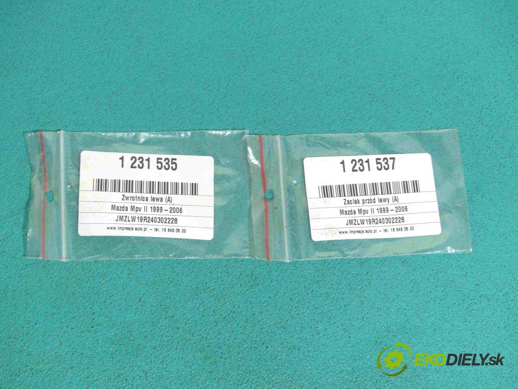 Mazda Mpv II 1999-2006 2.0 citd 136 HP manual 100 kW 1998 cm3 5- náboj ľavé  (Náboje)