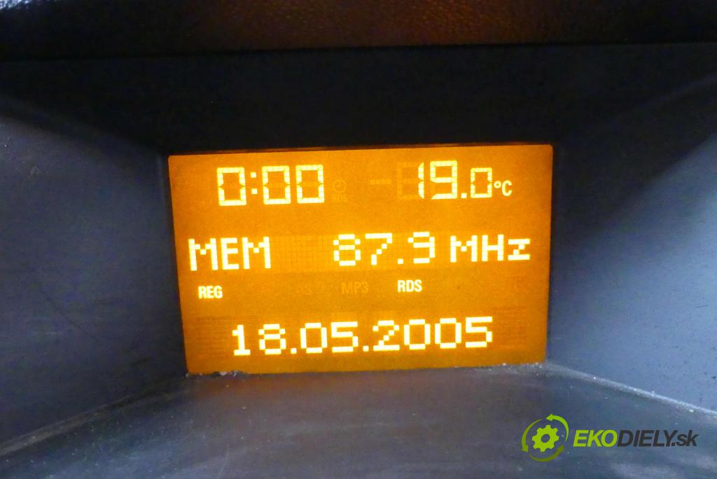 Opel Astra III 2004-2014 1.9 cdti 120 HP manual 88 kW 1910 cm3 5- Zobrazit: 13208089 (Prístrojové dosky, displeje)