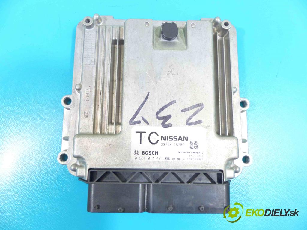 Infiniti FX II 2008-2017 3.0 V6 238HP automatic 175 kW 2991 cm3 5- riadiaca jednotka motora 0281017471