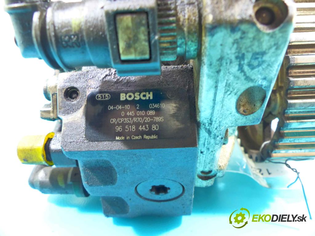 Citroen Xsara Picasso 1.6 hdi 109 HP manual 80 kW 1560 cm3 5- čerpadlo vstrekovacia 0445010089 (Vstrekovacie čerpadlá)