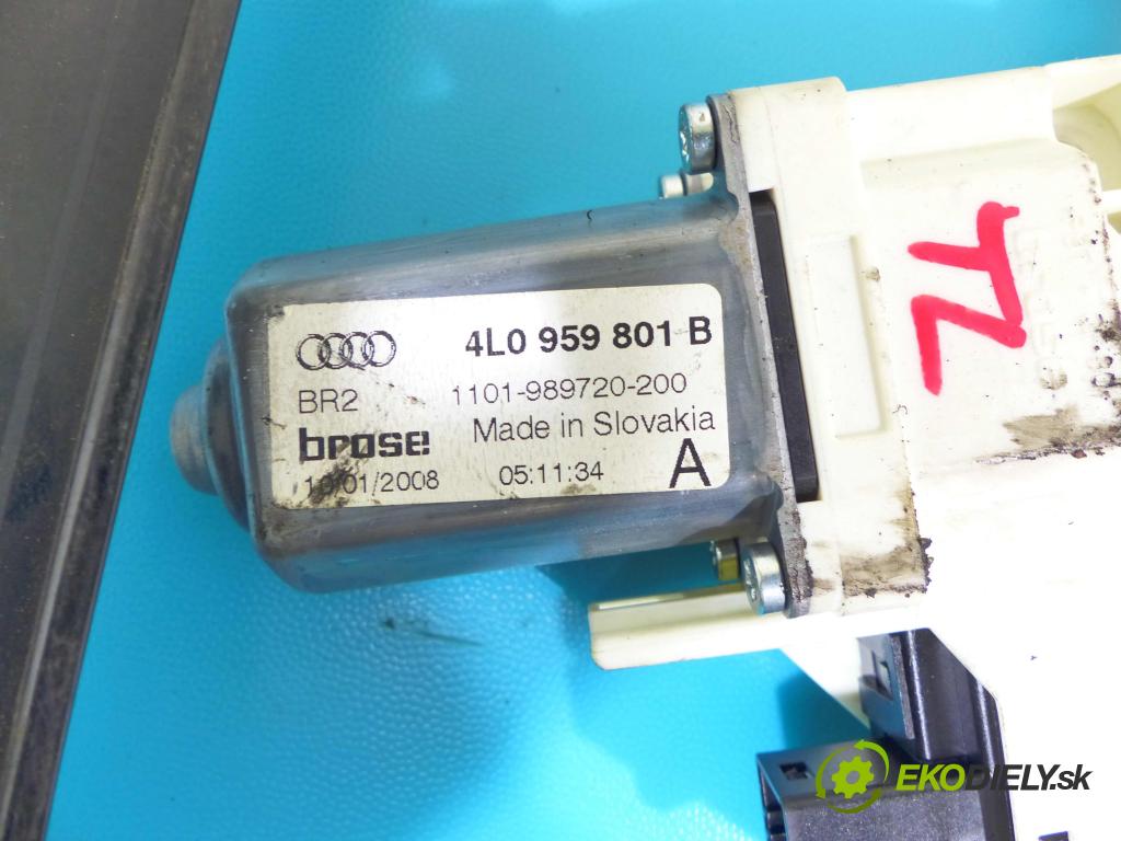 Audi Q7 2005-2015 4,2.0 tdi 326KM automatic 240 kW 4134 cm3 5- mechanismus stahování zadní levý 4L0839461A