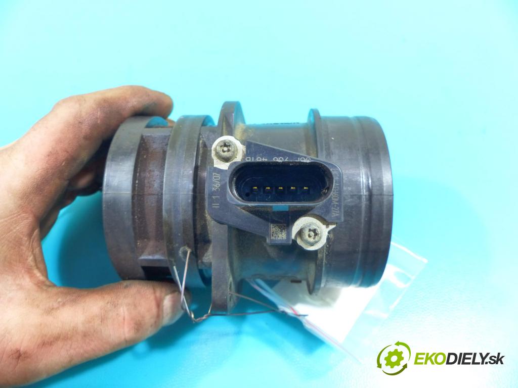 Audi Q7 2005-2015 4,2.0 tdi 326KM automatic 240 kW 4134 cm3 5- průtokoměr: 06J906461B (Váhy vzduchu)