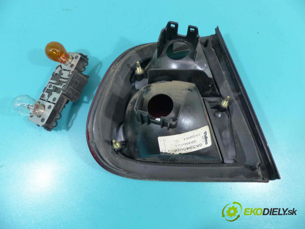 Seat Cordoba I 1993-2002 1.4 mpi 60 hp manual 44 kW 1390 cm3 4- světlo zadní pravé