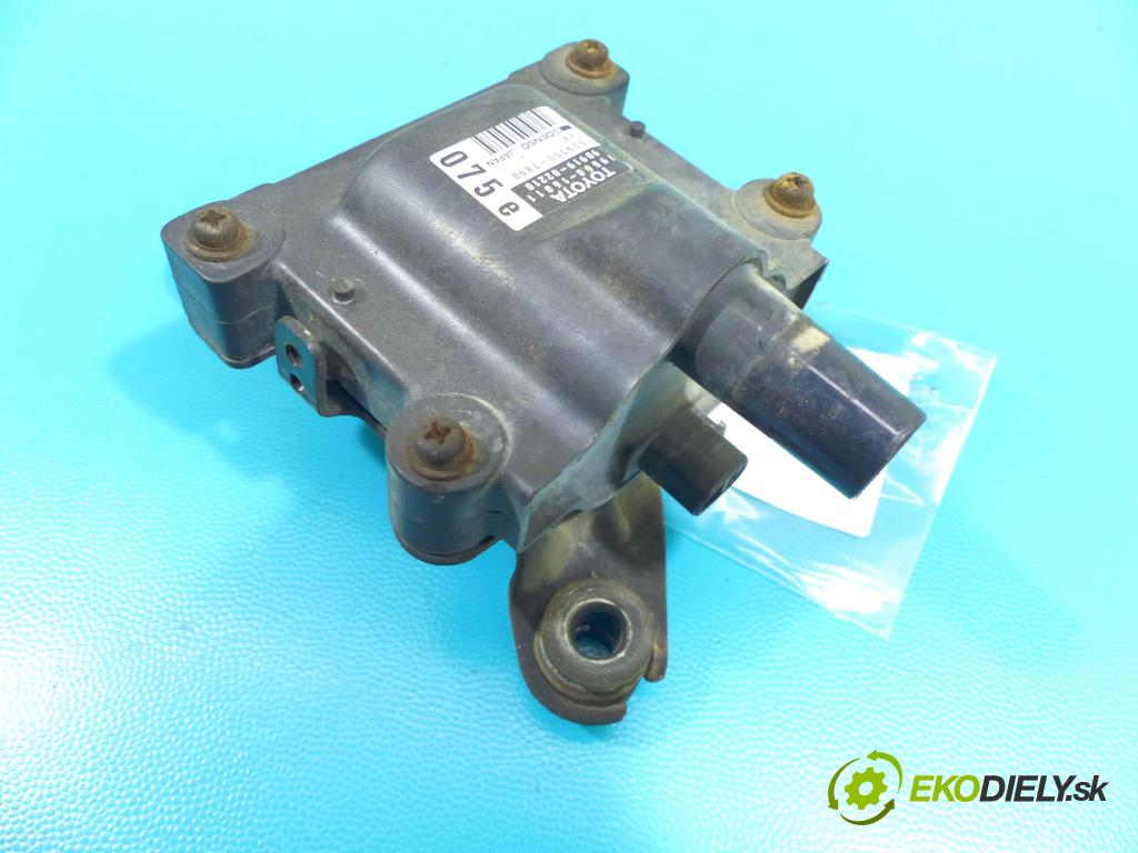 Toyota Carina E 1992-1998 1.6 16v 99 HP manual 73 kW 1587 cm3 5- cievka zapaľovacia 19500-16011 (Zapaľovacie cievky, moduly)