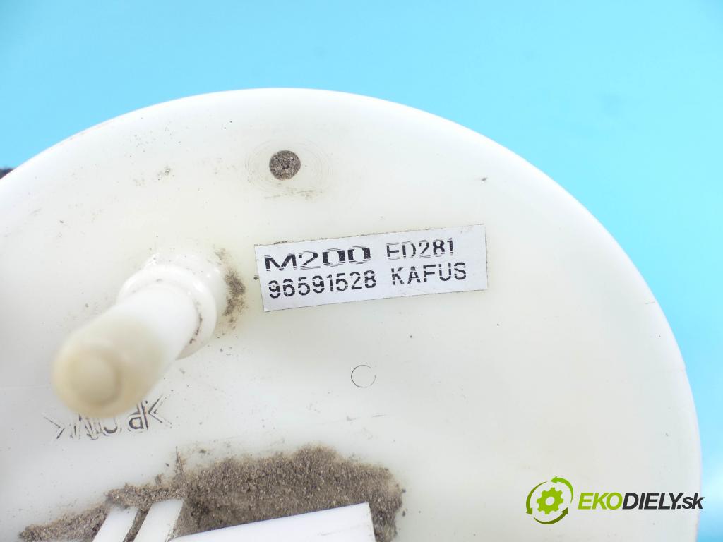 Chevrolet Spark II M200 2005-2010 0.8 52 hp manual 38 kW 796 cm3 5- čerpadlo paliva 96591528