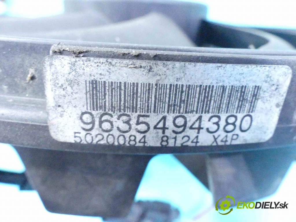 Citroen C5 I 2001-2008 2.0 hdi 107 HP manual 79 kW 1997 cm3 5- Ventilátor chladiča 9635494380