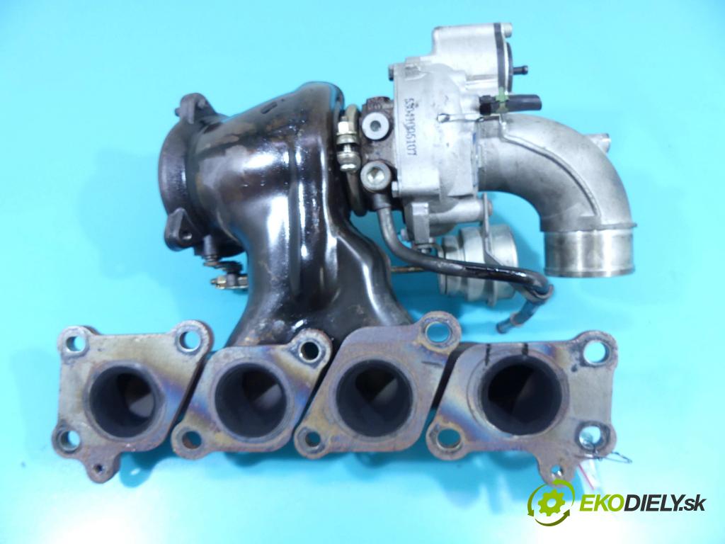 Volvo S60 II 2010-2018 2.0 T 203KM manual 149 kW 1999 cm3 4- turbodúchadlo, turbo VBG9E-6K682-AI (Turbodúchadlá (kompletné))