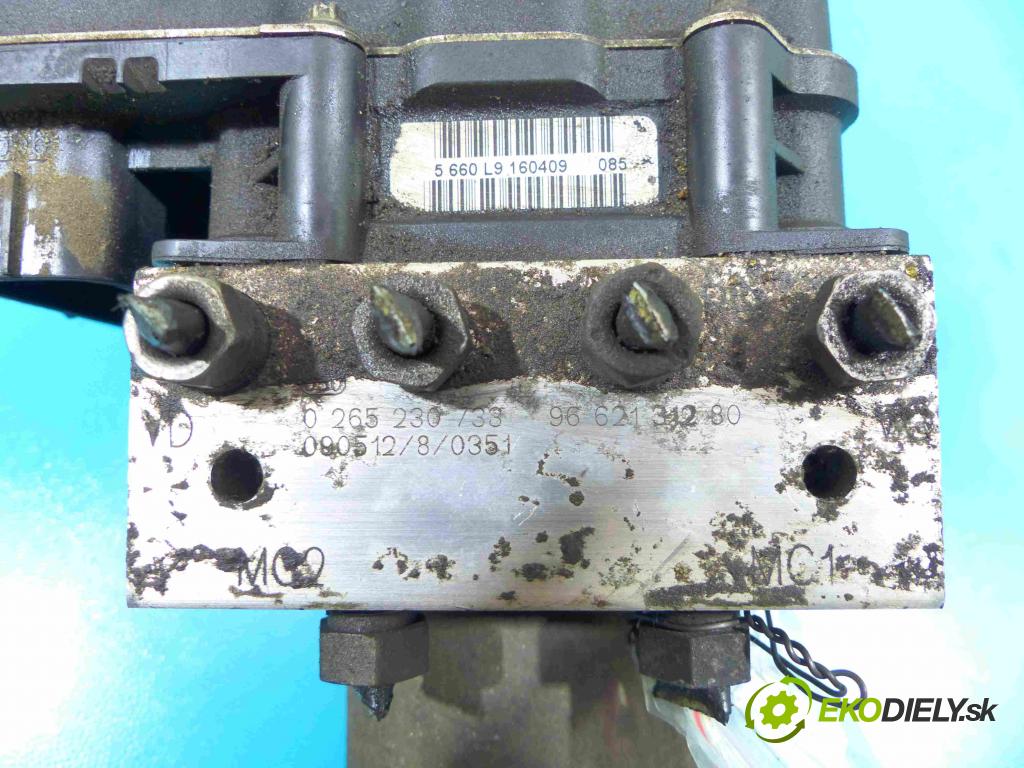 Citroen C5 II 2008-2017 2.0 hdi 136 HP automatic 100 kW 1997 cm3 5- čerpadlo abs 0265230733 (Pumpy ABS)