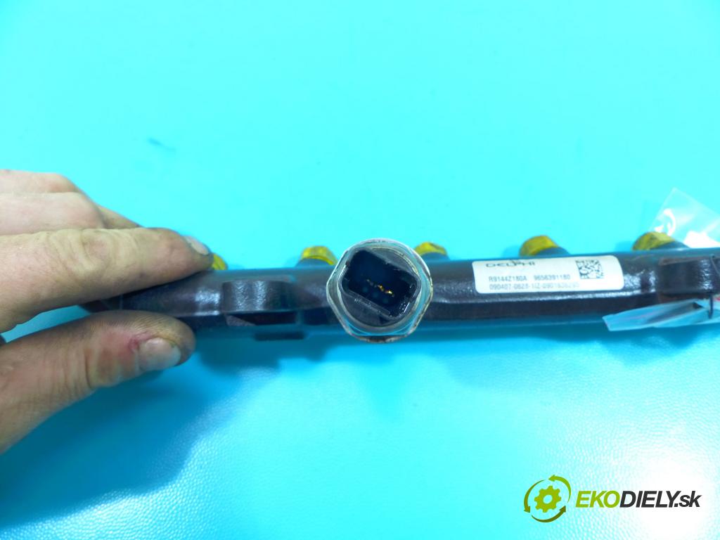Citroen C5 II 2008-2017 2.0 hdi 136 HP automatic 100 kW 1997 cm3 5- lišta vstrekovacia 9656391180 (Vstrekovacie lišty)