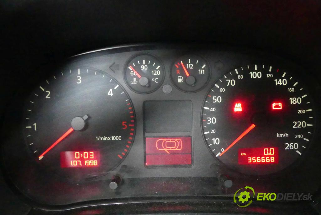 Audi A3 8L 1996-2003 1.9 tdi 90 HP manual 66 kW 1896 cm3 3- prístrojovka/ budíky 8L0920900E (Prístrojové dosky, displeje)