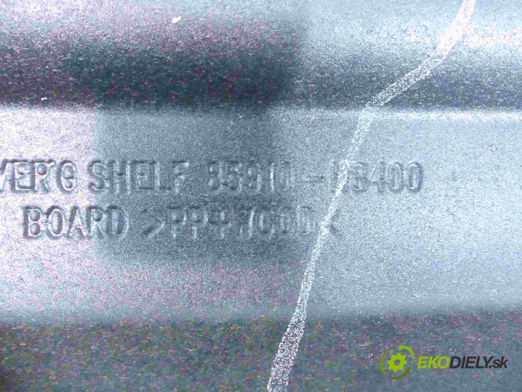 Kia Stonic 2017 - 1.2 16V 84KM manual 61,8 kW 1248 cm3 5- pláto zadní 85910-H8400 (Plata kufrů)